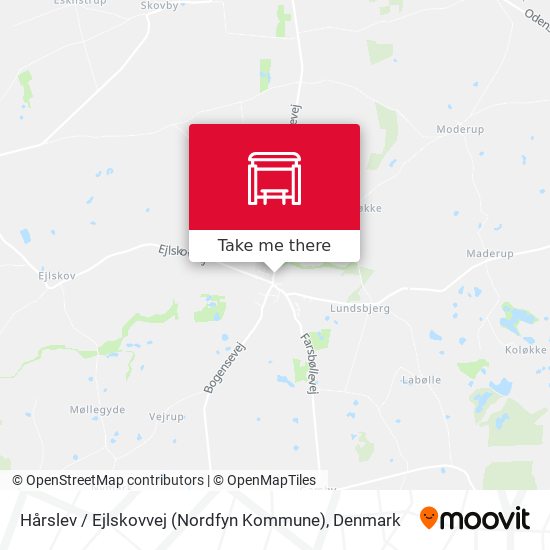 Hårslev / Ejlskovvej (Nordfyn Kommune) map