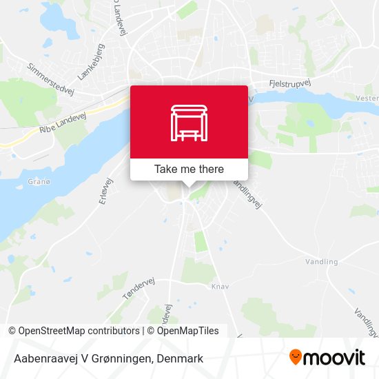 Aabenraavej V Grønningen map