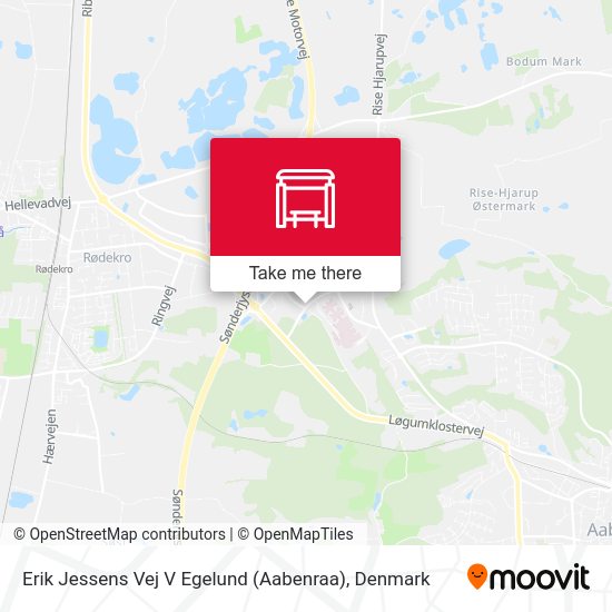 Erik Jessens Vej V Egelund (Aabenraa) map