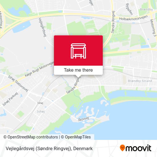 Vejlegårdsvej (Søndre Ringvej) map