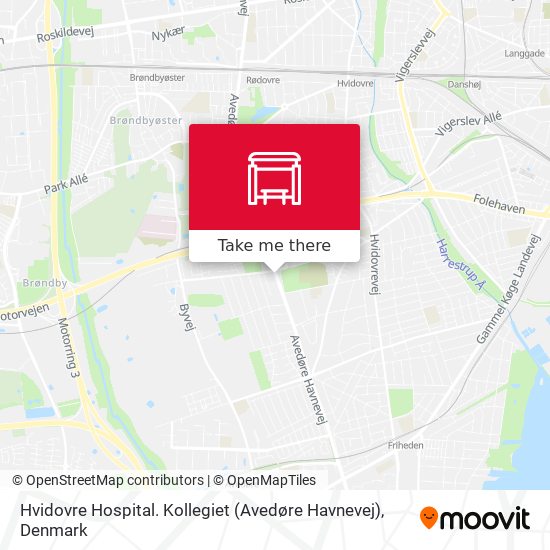 Hvidovre Hospital. Kollegiet (Avedøre Havnevej) map