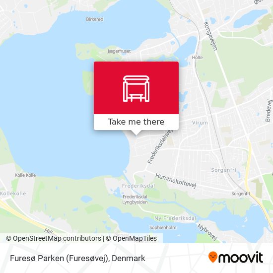 Furesø Parken (Furesøvej) map