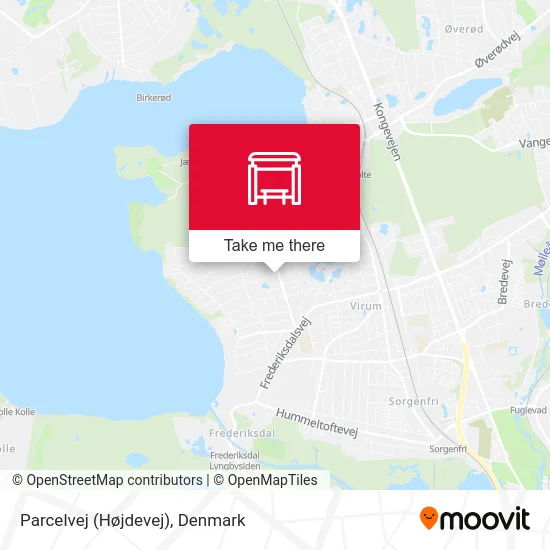 Parcelvej (Højdevej) map