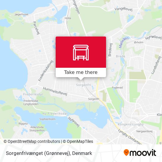 Sorgenfrivænget (Grønnevej) map