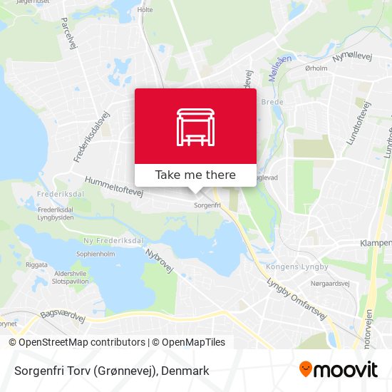 Sorgenfri Torv (Grønnevej) map