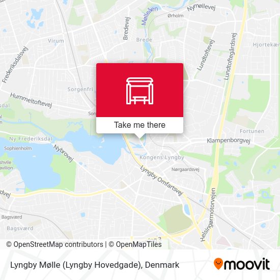 Lyngby Mølle (Lyngby Hovedgade) map