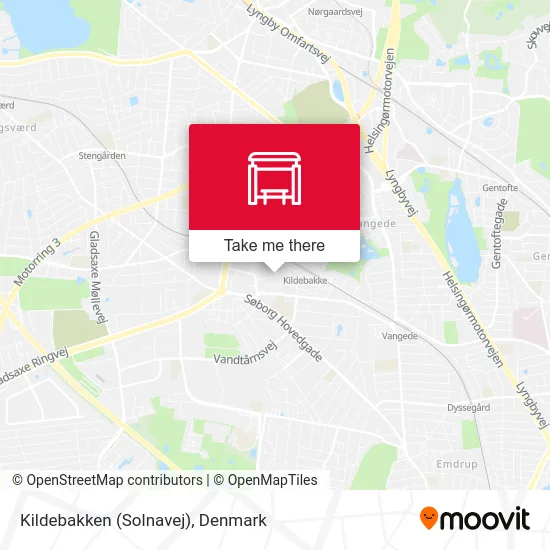 Kildebakken (Solnavej) map