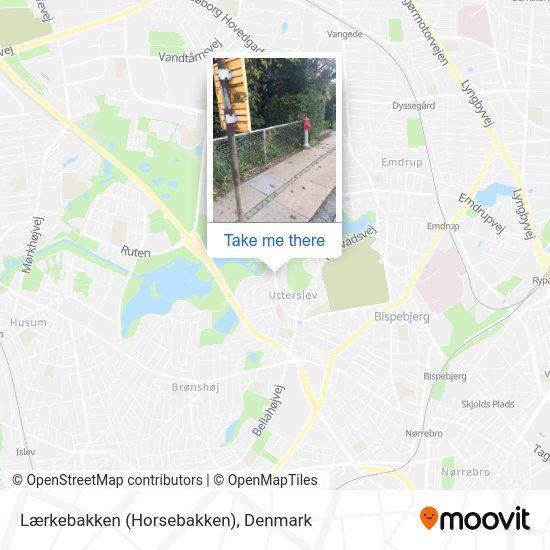 Lærkebakken (Horsebakken) map