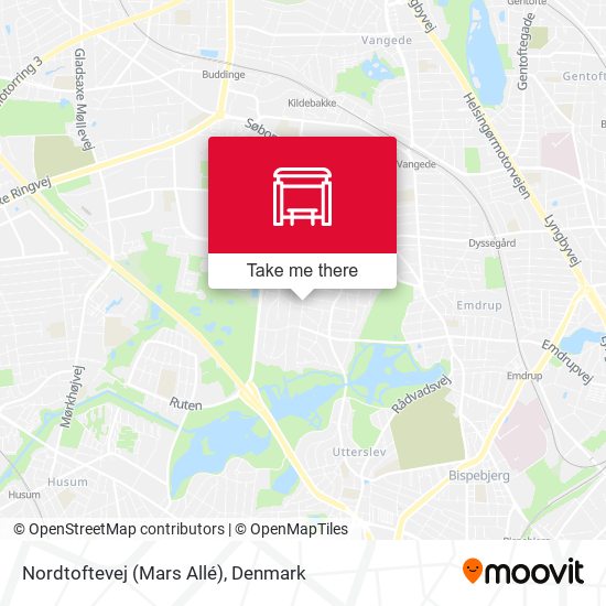Nordtoftevej (Mars Allé) map