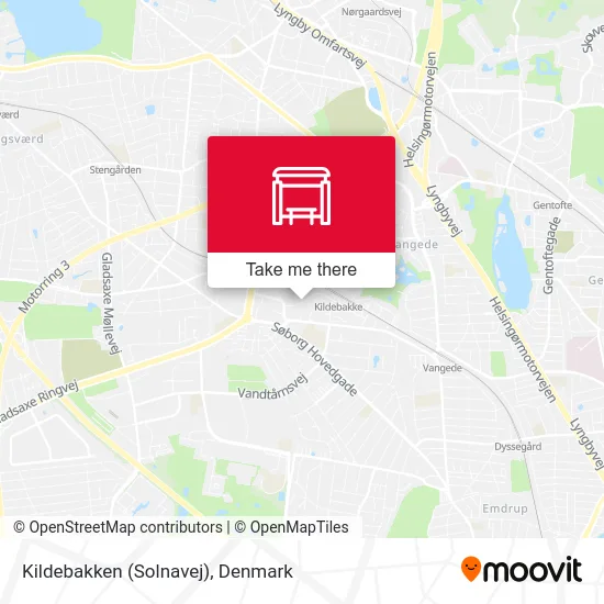 Kildebakken (Solnavej) map