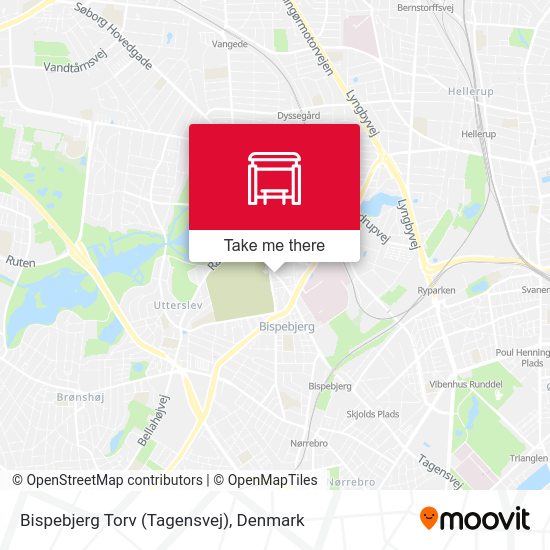 Bispebjerg Torv (Tagensvej) map