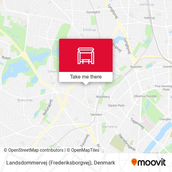Landsdommervej (Frederiksborgvej) map