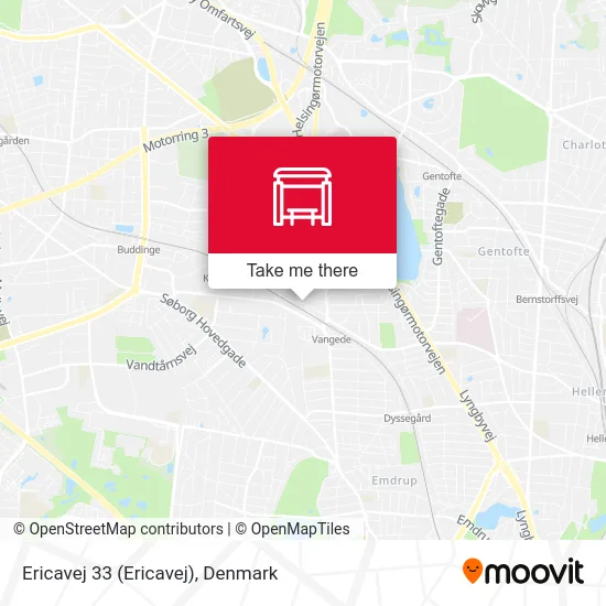 Ericavej 33 map