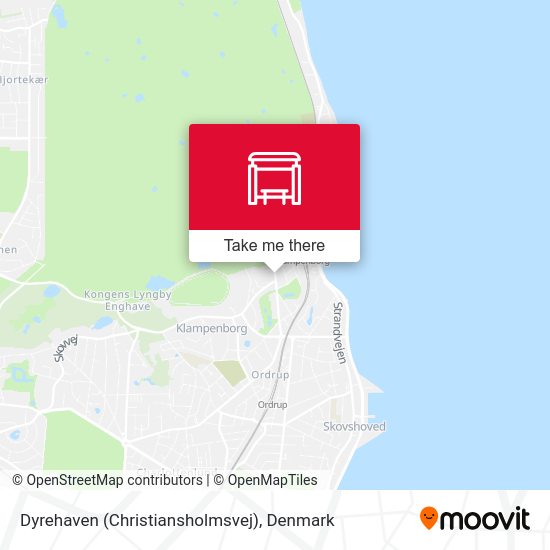 Dyrehaven (Christiansholmsvej) map