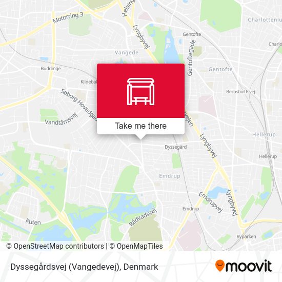 Dyssegårdsvej (Vangedevej) map