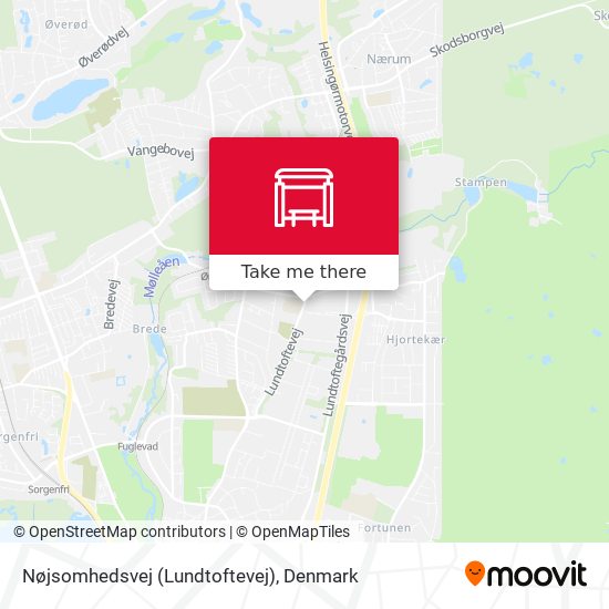 Nøjsomhedsvej (Lundtoftevej) map