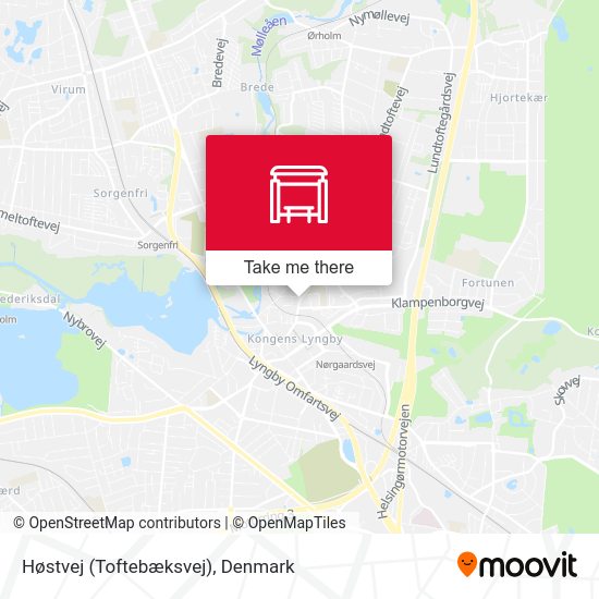 Høstvej (Toftebæksvej) map