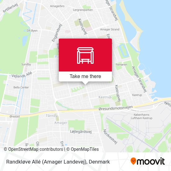 Randkløve Allé (Amager Landevej) map