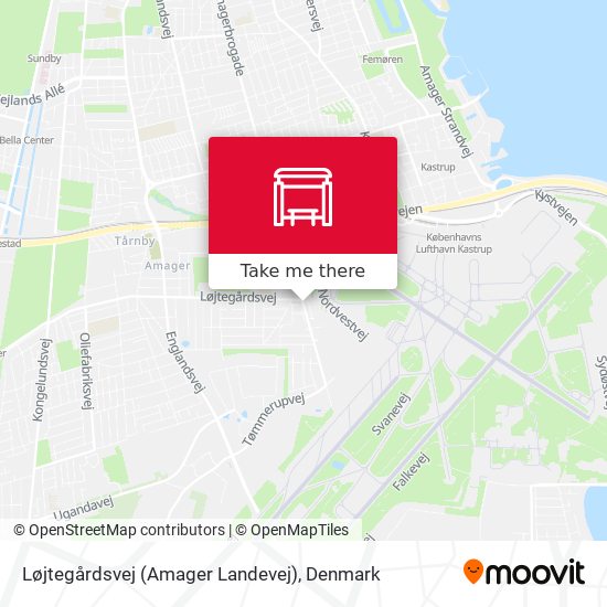 Løjtegårdsvej (Amager Landevej) map