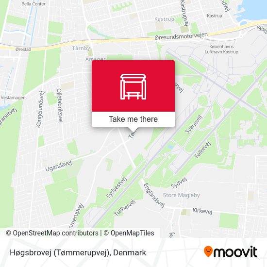 Høgsbrovej (Tømmerupvej) map