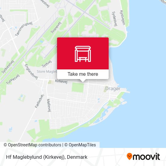 Hf Maglebylund (Kirkevej) map