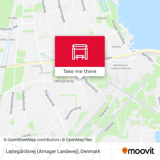 Løjtegårdsvej (Amager Landevej) map