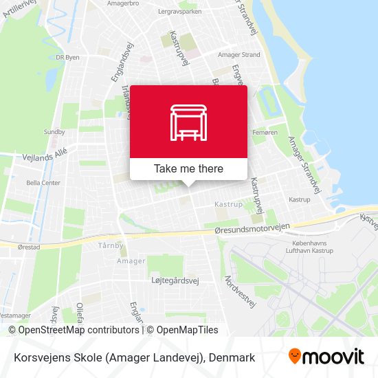 Korsvejens Skole (Amager Landevej) map