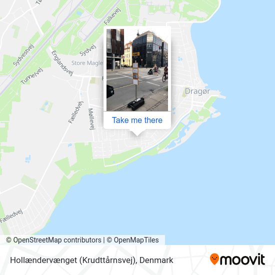 Hollændervænget (Krudttårnsvej) map