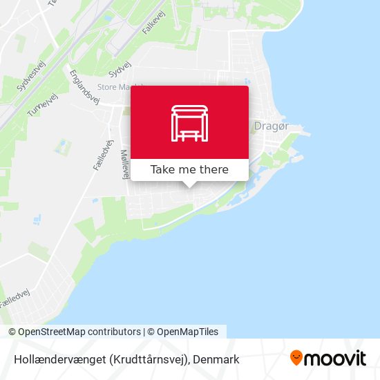 Hollændervænget (Krudttårnsvej) map