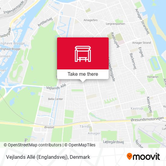 Vejlands Allé (Englandsvej) map