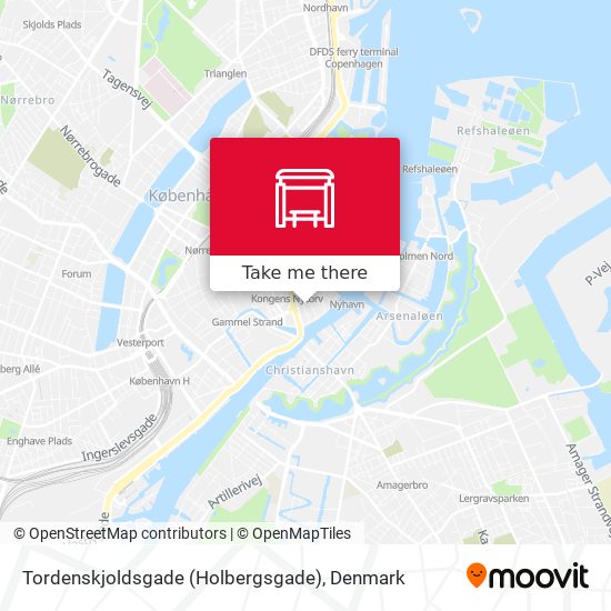 Tordenskjoldsgade (Holbergsgade) map