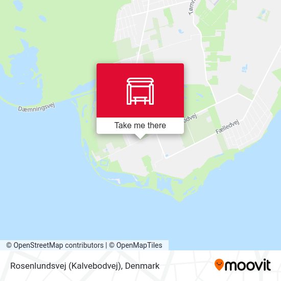 Rosenlundsvej (Kalvebodvej) map