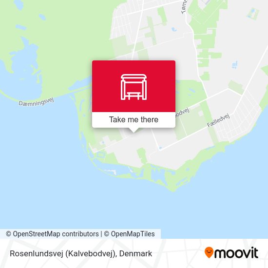 Rosenlundsvej (Kalvebodvej) map
