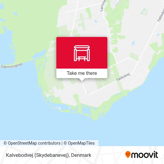 Kalvebodvej (Skydebanevej) map