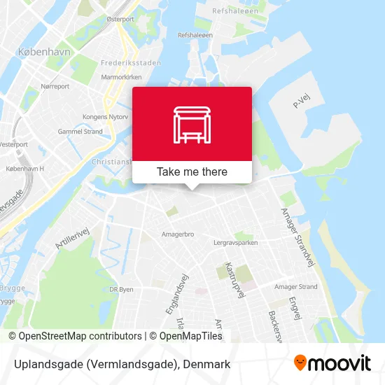 Uplandsgade (Vermlandsgade) map