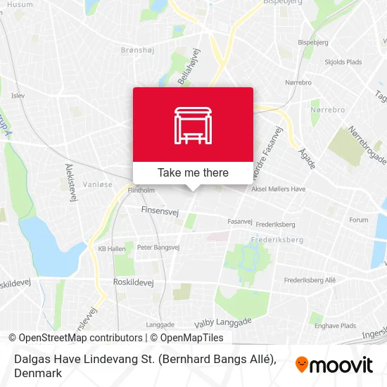 Dalgas Have Lindevang St. (Bernhard Bangs Allé) map