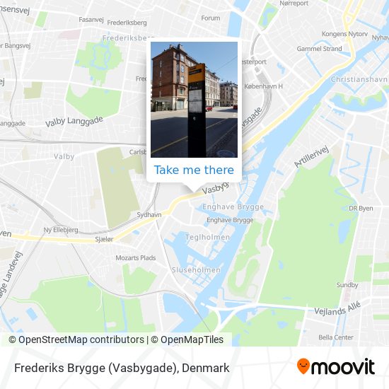 Frederiks Brygge (Vasbygade) map