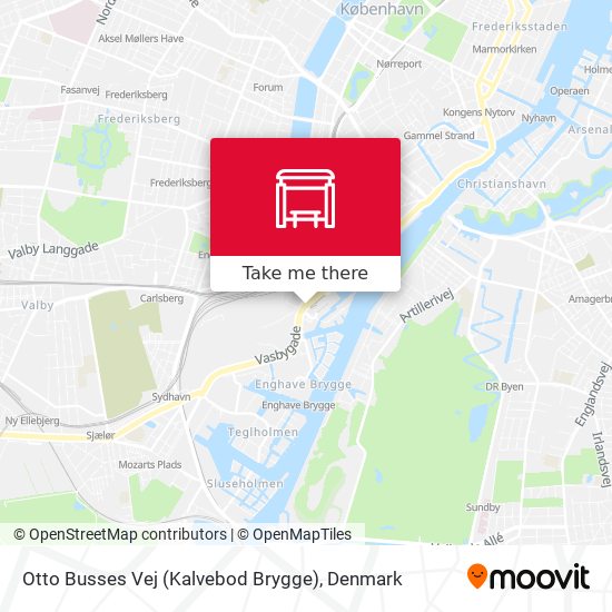 Otto Busses Vej (Kalvebod Brygge) map