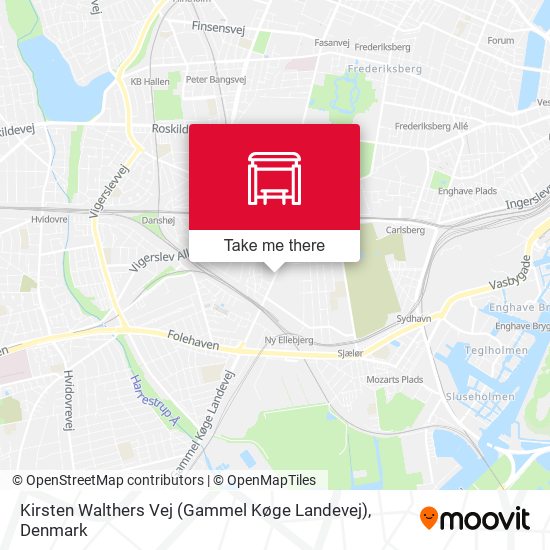 Kirsten Walthers Vej (Gammel Køge Landevej) map