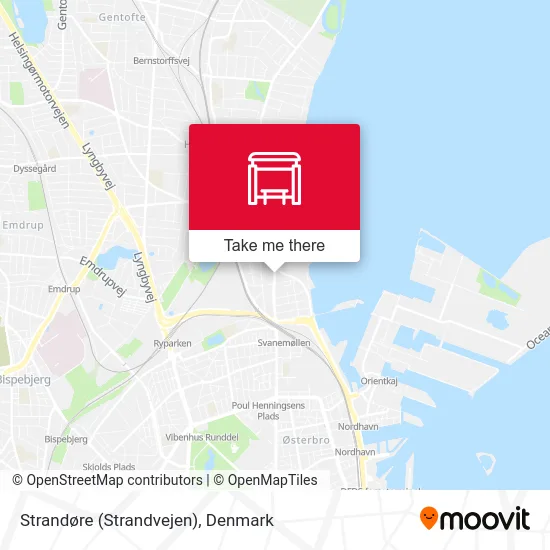 Strandøre (Strandvejen) map