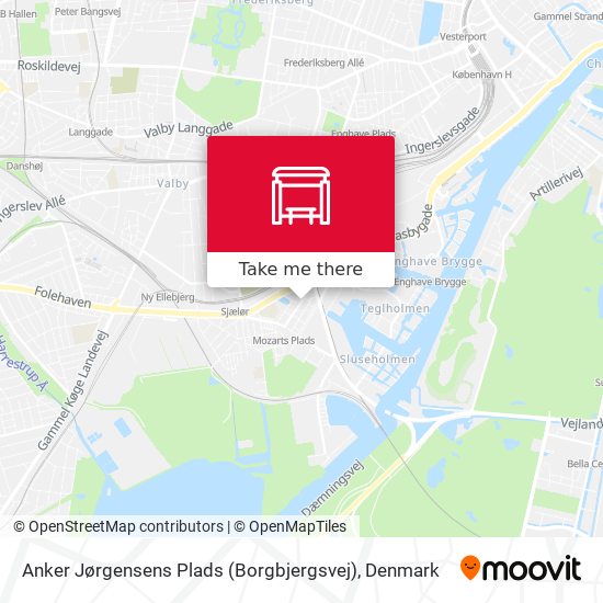 Anker Jørgensens Plads (Borgbjergsvej) map