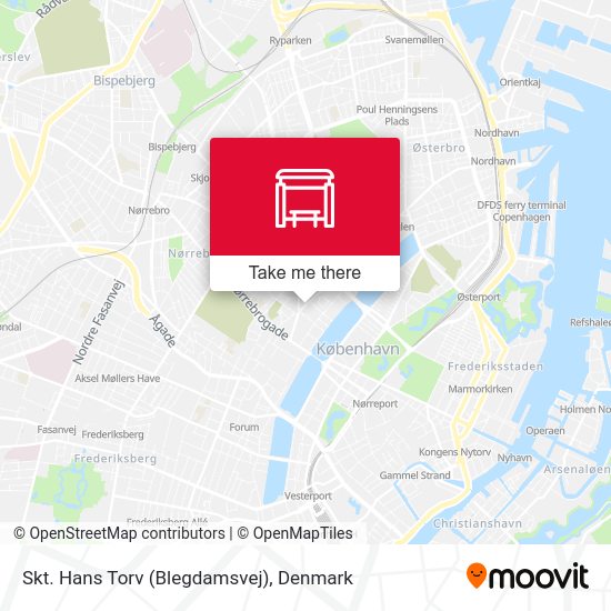 Skt. Hans Torv (Blegdamsvej) map