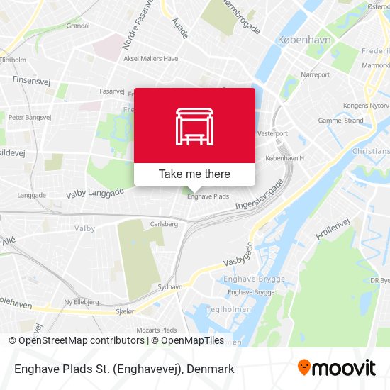 Enghave Plads St. (Enghavevej) map