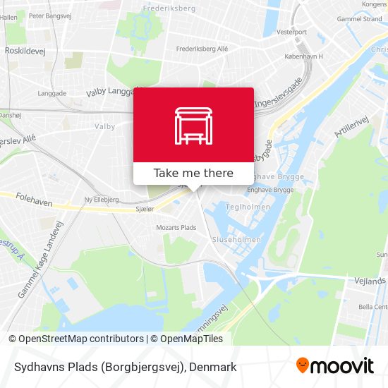 Sydhavns Plads (Borgbjergsvej) map