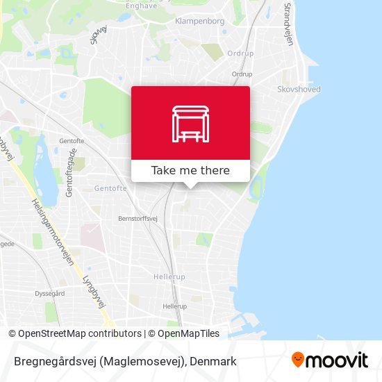 Bregnegårdsvej (Maglemosevej) map
