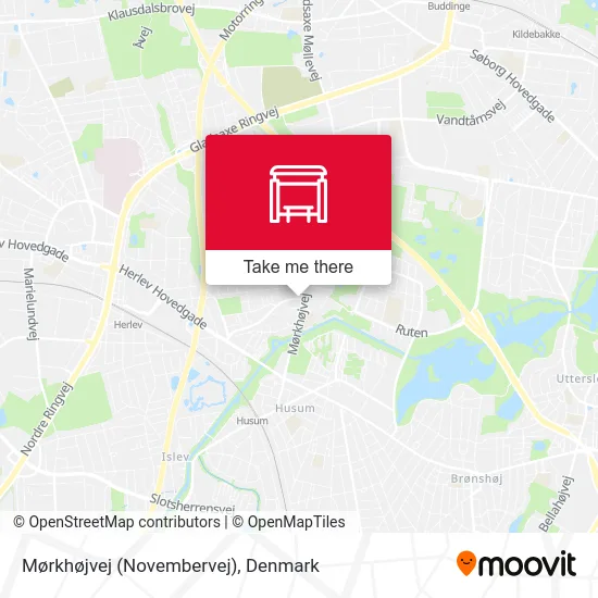 Mørkhøjvej (Novembervej) map