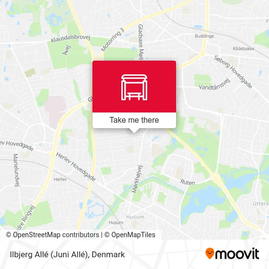 Ilbjerg Allé (Juni Allé) map