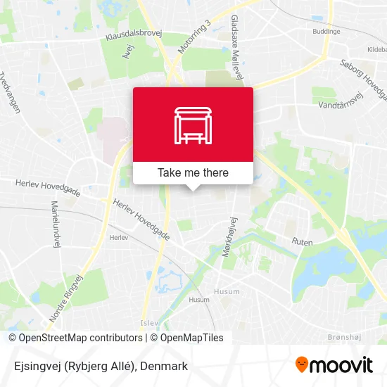 Ejsingvej (Rybjerg Allé) map
