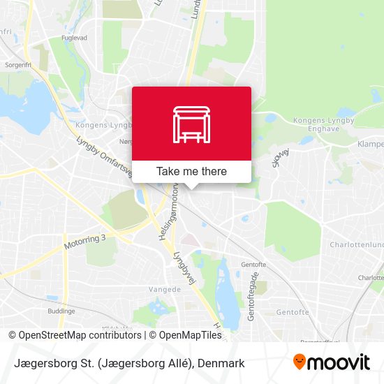 Jægersborg St. (Jægersborg Allé) map