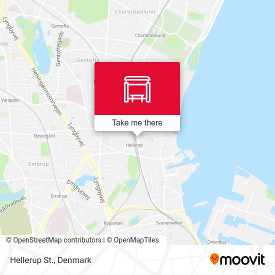 Hellerup St. map